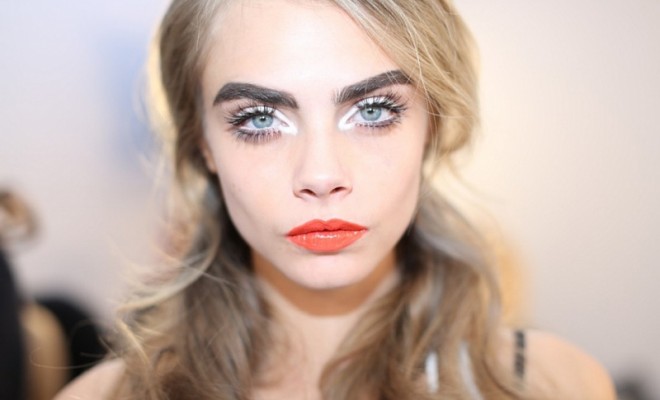 le sopracciglia di Cara Delevingne