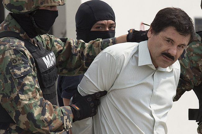 Most-Wanted Drug Leader Guzman Captured in Pacific Mexico Resort