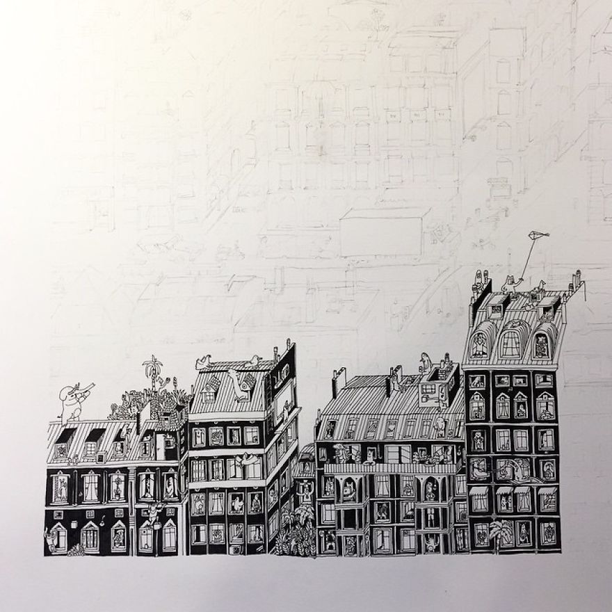It-Takes-Me-Over-150-Hours-To-Draw-These-Intricate-Cityscape9__880