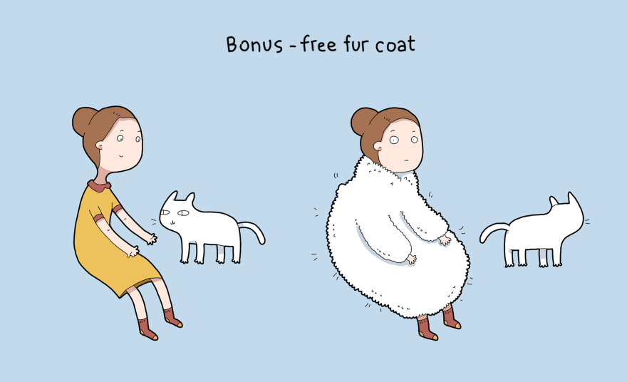 Bonus - mantello di pelo gratuito