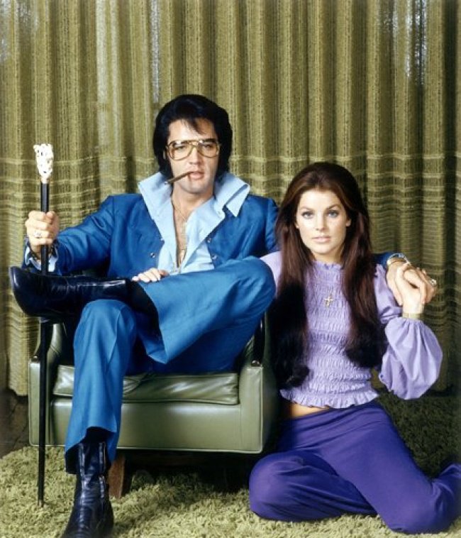 Elvis Presley e Priscilla (1971)  