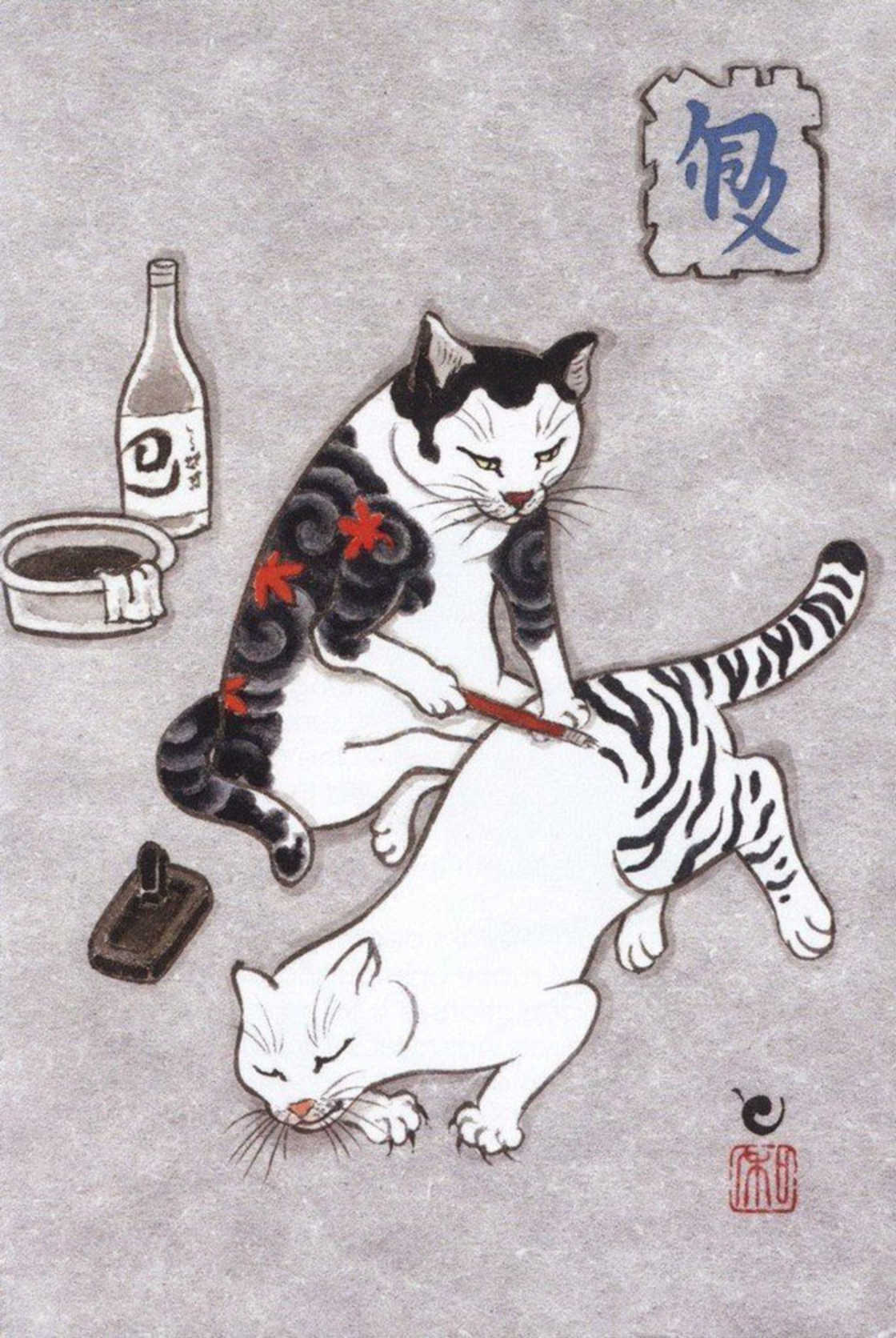 kazuaki-horitomo-cat-tattoo-8